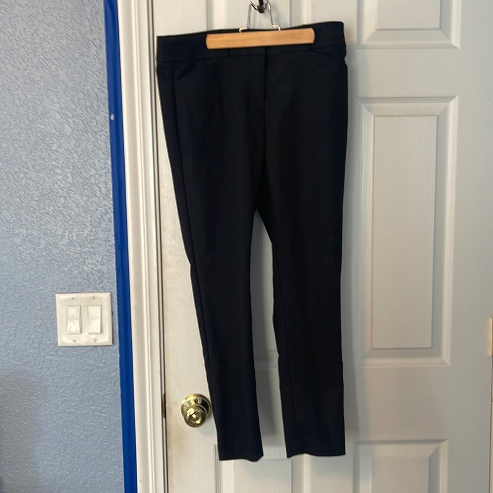 worn once black trousers